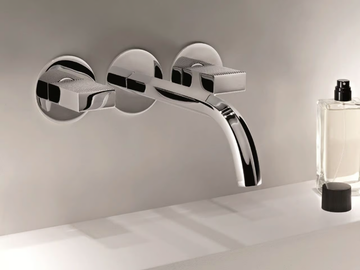 VENEZIA - 3 hole wall-mounted washbasin tap by Fantini Rubinetti - view 2